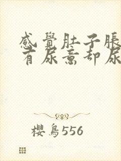 感觉肚子胀胀的有尿意却尿得很少