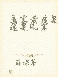 鼻塞黄痰是风热还是风寒