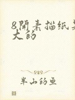 8开素描纸是多大的