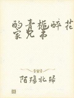 酌青栀醉花阴贺家兄弟