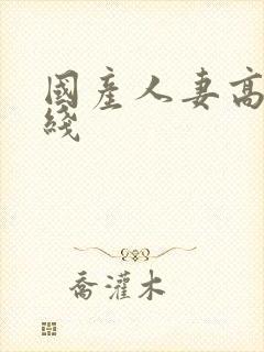 国产人妻高清在线