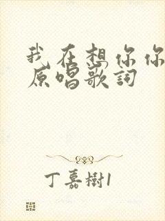 我在想你你在哪原唱歌词