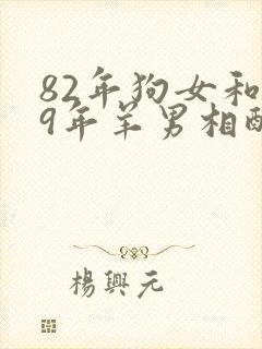 82年狗女和79年羊男相配婚姻如何