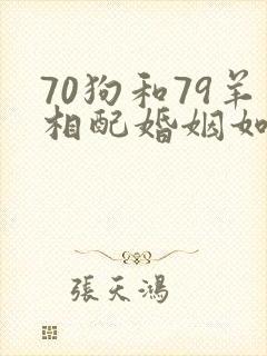 70狗和79羊相配婚姻如何
