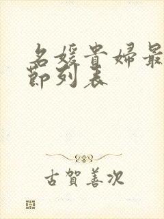 名媛贵妇最新章节列表封面