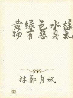 黄绿色水样分泌物有恶臭气味封面