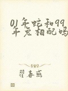 01年蛇和99年兔相配吗