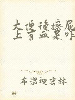 大便后擦屁股纸上有血是咋回事是鲜血封面