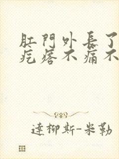 肛门外长了个肉疙瘩不痛不痒