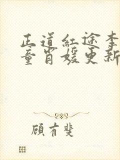 正道红途李初年童肖媛更新章节