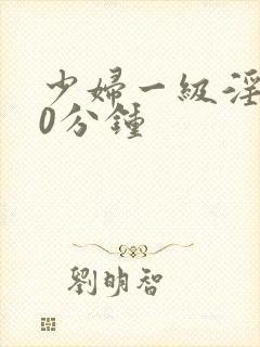 少妇一级淫片60分钟