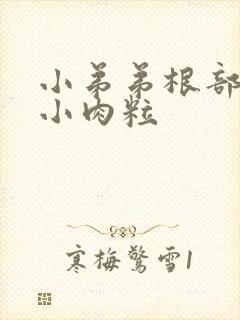 小弟弟根部长了小肉粒封面