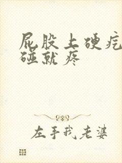 屁股上硬疙瘩一碰就疼