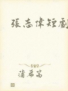 张志伟短剧演员