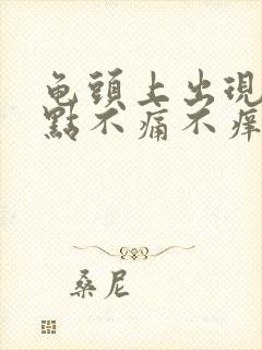 龟头上出现小红点不痛不痒怎么回事封面