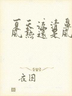 夏天流清鼻涕是风热还是风寒封面