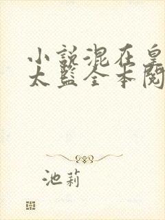 小说混在皇宫假太监全本阅读