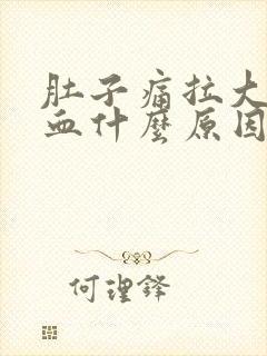 肚子痛拉大便出血什么原因