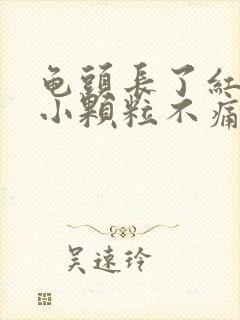 龟头长了红色的小颗粒不痛不痒封面