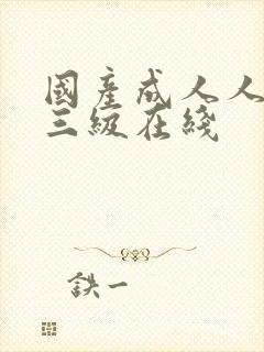 国产成人人精品三级在线