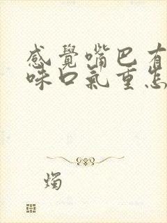 感觉嘴巴有点异味口气重怎么办