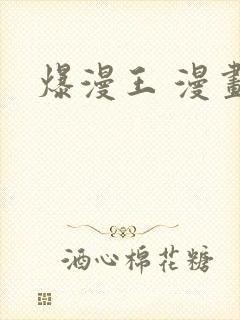 爆漫王 漫画封面