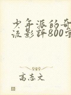 少年派的奇幻漂流影评800字