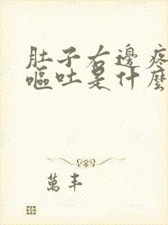 肚子右边疼伴随呕吐是什么原因