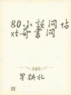 80小说网站txt奇书网