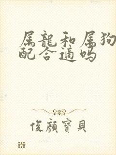 属龙和属狗的婚配合适吗