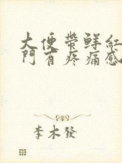 大便带鲜红血肛门有疼痛感