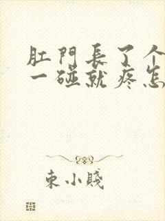 肛门长了个疙瘩一碰就疼怎么回事