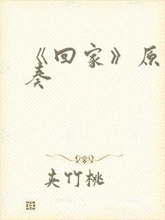 《回家》原版伴奏封面