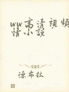 ww高清视频激情小说封面