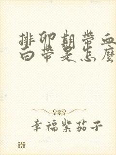 排卵期带血丝的白带是怎么回事封面