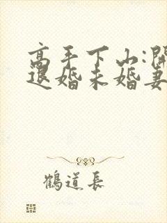 高手下山:开局退婚未婚妻小说txt