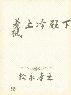 惹上冷殿下司徒枫封面