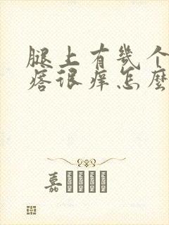 腿上有几个小疙瘩很痒怎么回事封面