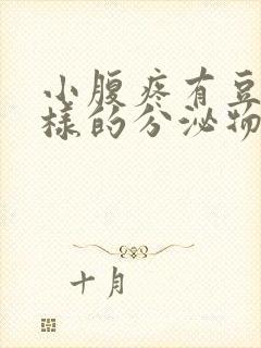 小腹疼有豆腐渣样的分泌物