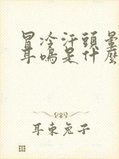 冒冷汗头晕想吐耳鸣是什么原因