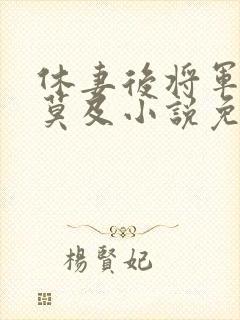 休妻后将军追悔莫及小说免费阅读