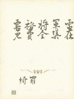 粟裕将军电视剧免费全集在线观看封面