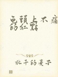 龟头上不痛不痒的红点