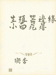 生殖器边缘一排小白疙瘩