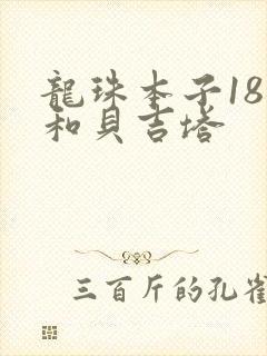 龙珠本子18号和贝吉塔