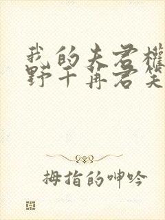 我的夫君权倾朝野千苒君笑