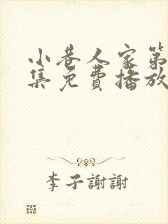 小巷人家第28集免费播放