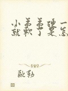 小弟弟硬一会儿就软了是怎么回事封面