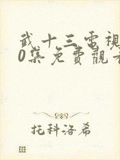 武十三电视剧40集免费观看完整版