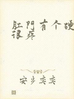 肛门有个硬疙瘩很疼